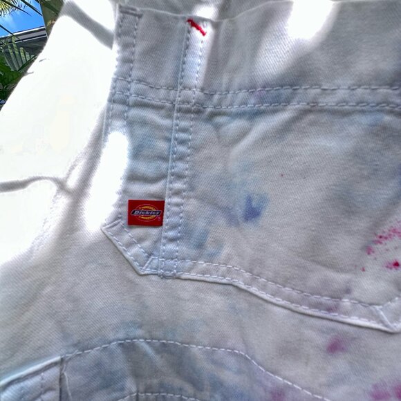 Dickies Upcycled Tie Dye Overalls XS - Picture 5 of 6